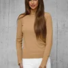 New Damen Pullover Camel JS/8002/2 Damen Pullover