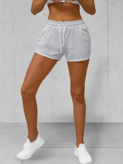 Clearance Damen Shorts JS/8K208/2 Damen Trainings Shorts | Sport Shorts