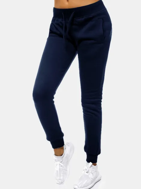Hot Damen Sporthose Dunkelblau JS/CK01 Damen Jogger Hosen | Sporthosen
