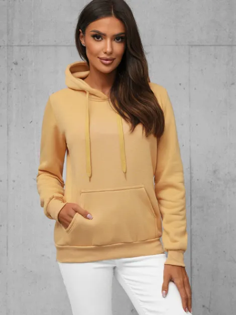 Online Damen Sweatshirt JS/W02/160Z Damen Sweatshirts Ohne Print | Sweatshirts Ohne Kapuze