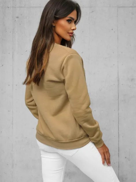 Best Damen Sweatshirt JS/W01/6Z Damen Sweatshirts Ohne Print | Sweatshirts Ohne Kapuze