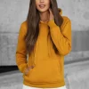 Best Damen Sweatshirt Camel JS/W02/26Z Damen Sweatshirts Ohne Print | Sweatshirts Ohne Kapuze