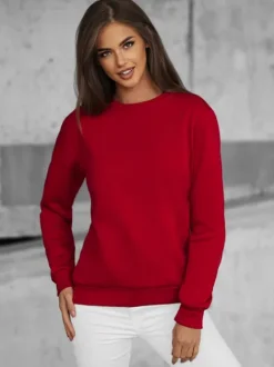 Best Damen Sweatshirt JS/W01Z Damen Sweatshirts Ohne Print | Sweatshirts Ohne Kapuze