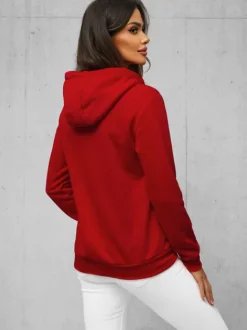 Discount Damen Sweatshirt JS/W03Z Damen Sweatshirts Ohne Print | Sweatshirts Ohne Kapuze