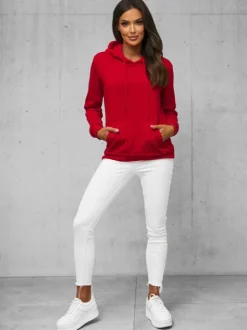 Outlet Damen Sweatshirt JS/W02Z Damen Sweatshirts Ohne Print | Sweatshirts Ohne Kapuze