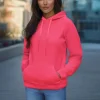 Outlet Damen Sweatshirt Farbig/2 JS/W02/58Z Damen Sweatshirts Ohne Print | Sweatshirts Ohne Kapuze