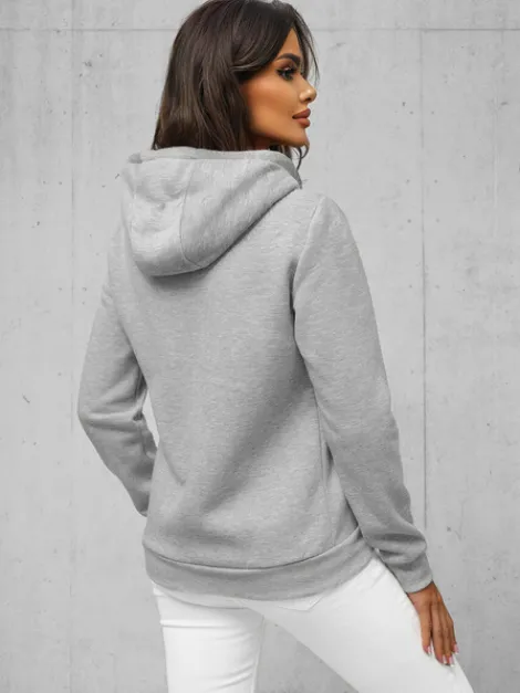 Discount Damen Sweatshirt JS/W03Z Damen Sweatshirts Ohne Print | Sweatshirts Ohne Kapuze