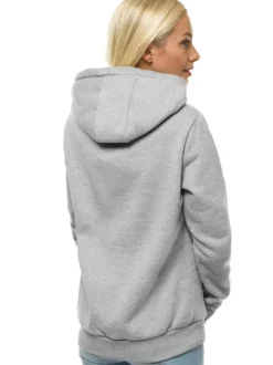 New Damen Sweatshirt JS/W02Z Damen Sweatshirts Ohne Print | Sweatshirts Ohne Kapuze