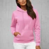 Fashion Damen Sweatshirt JS/W02Z Damen Sweatshirts Ohne Print | Sweatshirts Ohne Kapuze
