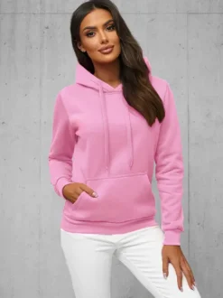 Fashion Damen Sweatshirt JS/W02Z Damen Sweatshirts Ohne Print | Sweatshirts Ohne Kapuze