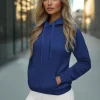 Fashion Damen Sweatshirt JS/W02/66Z Damen Sweatshirts Ohne Print | Sweatshirts Ohne Kapuze