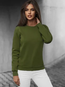 Best Damen Sweatshirt JS/W01Z Damen Sweatshirts Ohne Print | Sweatshirts Ohne Kapuze