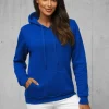 Clearance Damen Sweatshirt Kobalt JS/W02Z Damen Sweatshirts Ohne Print | Sweatshirts Ohne Kapuze