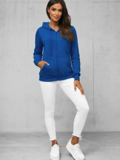 Outlet Damen Sweatshirt JS/W03/65Z Damen Sweatshirts Ohne Print | Sweatshirts Ohne Kapuze