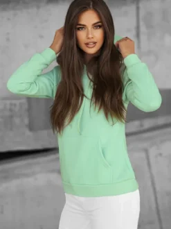 Outlet Damen Sweatshirt JS/W02Z Damen Sweatshirts Ohne Print | Sweatshirts Ohne Kapuze