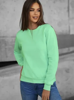 Hot Damen Sweatshirt JS/W01Z Damen Sweatshirts Ohne Print | Sweatshirts Ohne Kapuze
