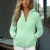 Outlet Damen Sweatshirt JS/W03Z Damen Sweatshirts Ohne Print | Sweatshirts Ohne Kapuze