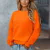 Clearance Damen Sweatshirt JS/W01Z Damen Sweatshirts Ohne Print | Sweatshirts Ohne Kapuze