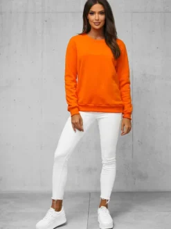 Best Damen Sweatshirt JS/W01Z Damen Sweatshirts Ohne Kapuze | Sweatshirts Ohne Print