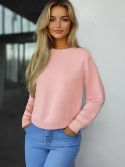Clearance Damen Sweatshirt JS/W01Z Damen Sweatshirts Ohne Print | Sweatshirts Ohne Kapuze