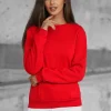 Best Damen Sweatshirt JS/W01Z Damen Sweatshirts Ohne Print | Sweatshirts Ohne Kapuze