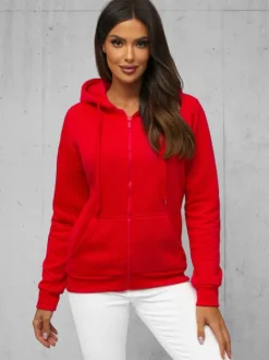 Outlet Damen Sweatshirt JS/W03Z Damen Sweatshirts Ohne Print | Sweatshirts Ohne Kapuze