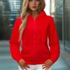 Online Damen Sweatshirt JS/W03Z Damen Sweatshirts Ohne Print | Sweatshirts Ohne Kapuze