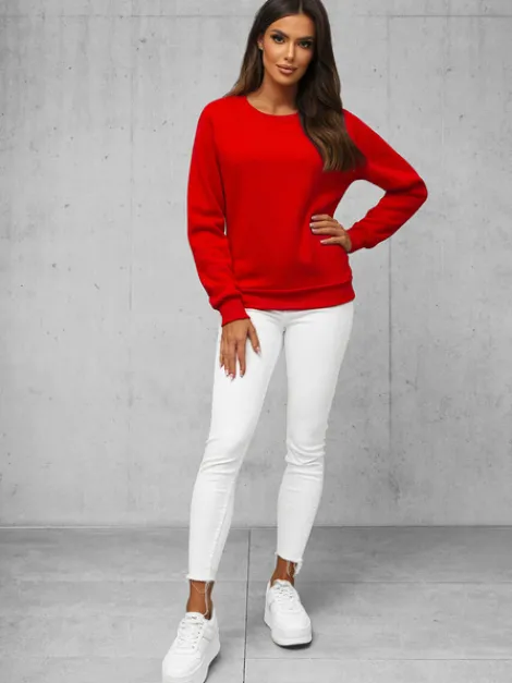 Best Damen Sweatshirt JS/W01Z Damen Sweatshirts Ohne Print | Sweatshirts Ohne Kapuze