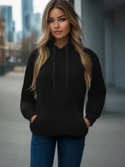 New Damen Sweatshirt JS/W02Z Damen Sweatshirts Ohne Print | Sweatshirts Ohne Kapuze