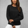 Fashion Damen Sweatshirt JS/W01Z Damen Sweatshirts Ohne Print | Sweatshirts Ohne Kapuze