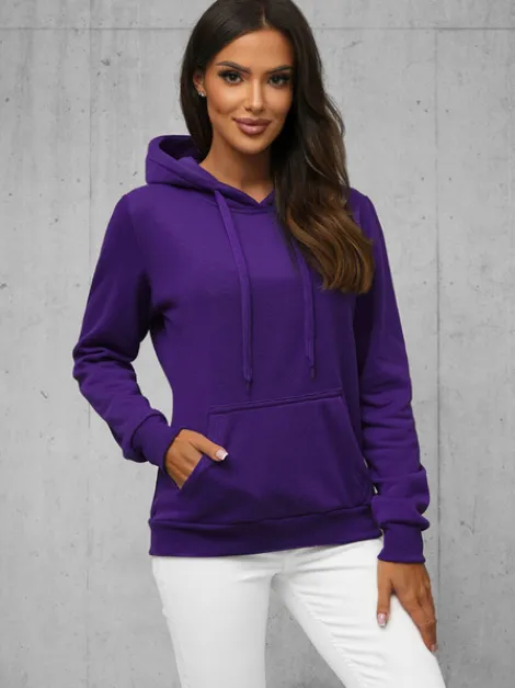 Fashion Damen Sweatshirt JS/W02Z Damen Sweatshirts Ohne Print | Sweatshirts Ohne Kapuze