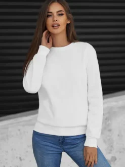 Clearance Damen Sweatshirt JS/W01Z Damen Sweatshirts Ohne Print | Sweatshirts Ohne Kapuze