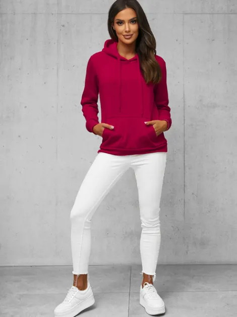 Outlet Damen Sweatshirt JS/W02Z Damen Sweatshirts Ohne Print | Sweatshirts Ohne Kapuze
