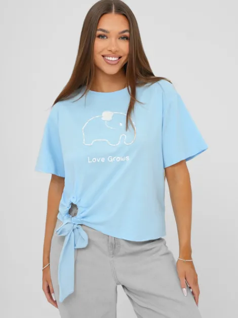 Outlet Damen T-shirt JS/RJ77247 Damen T-shirts Mit Motiv