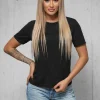 New Damen T-shirt JS/SD211/3Z Damen T-shirts Ohne Motiv