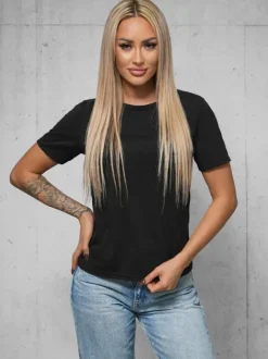 New Damen T-shirt JS/SD211/3Z Damen T-shirts Ohne Motiv