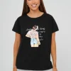Clearance Damen T-shirt JS/95T2573/3 Damen T-shirts Mit Motiv