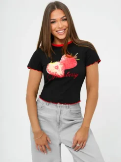 Fashion Damen T-shirt JS/R62639 Damen T-shirts Mit Motiv