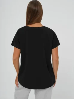 Discount Damen T-shirt JS/95T2575/3 Damen T-shirts Mit Motiv