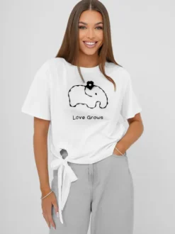 Discount Damen T-shirt JS/RJ77247 Damen T-shirts Mit Motiv