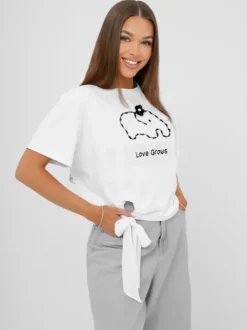 Discount Damen T-shirt JS/RJ77247 Damen T-shirts Mit Motiv