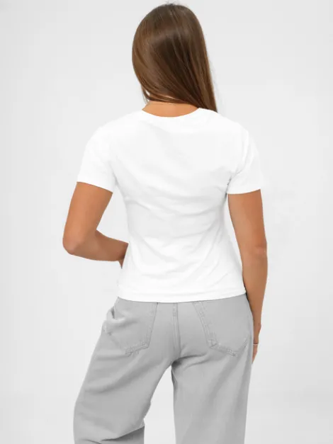 Discount Damen T-Shirt JS/96T678/1 Damen T-shirts Ohne Motiv