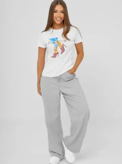 Online Damen T-Shirt JS/96T690/1 Damen T-shirts Mit Motiv