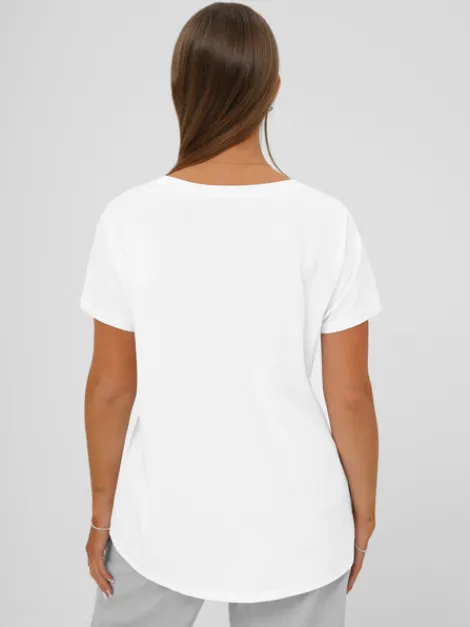Clearance Damen T-Shirt JS/95T2568/1 Damen T-shirts Mit Motiv