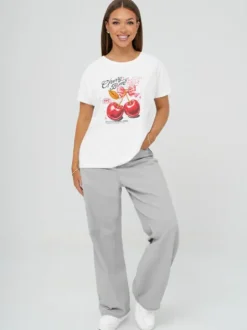 Clearance Damen T-Shirt JS/95T2568/1 Damen T-shirts Mit Motiv
