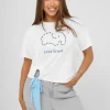 Outlet Damen T-shirt JS/RJ77247 Damen T-shirts Mit Motiv