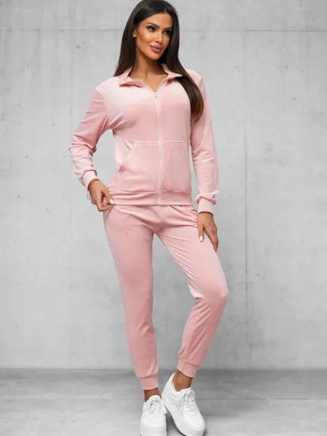 Sale Damen Velours Sportanzug JS/35C1610/20 Damen Velours Trainingsanzüge | Trainingsanzüge Ohne Kapuze