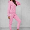 Online Damen Velours Sportanzug O/8C1175/38Z Damen Velours Trainingsanzüge | Trainingsanzüge Mit Kapuze