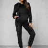 Online Damen Velours Sportanzug JS/35C1612/3 Damen Velours Trainingsanzüge | Trainingsanzüge Mit Kapuze