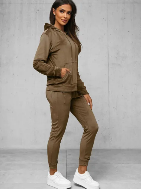 Hot Damen Velours Sportanzug O/8C1175/162Z Damen Velours Trainingsanzüge | Trainingsanzüge Mit Kapuze